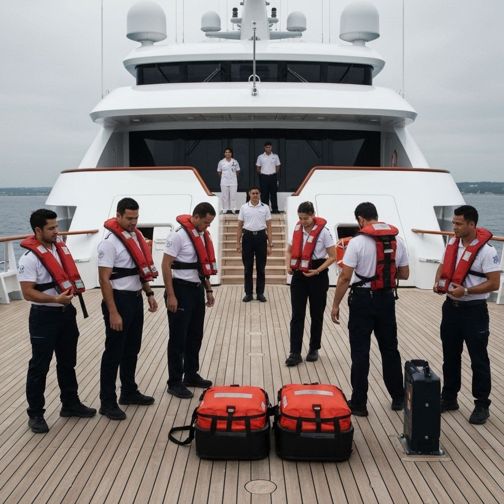 Smooth Sailing Starts with Solid Drills: Best Practices for Yacht Safety